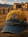 24th Infantry Regiment Buffalo Soldiers Vintage Military Cap