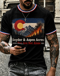 Men'S Colorado Strong: Rising From The Ashesn Printed T-Shirt