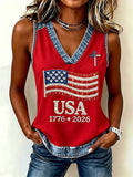 Women's USA 250th Anniversary Tank Top