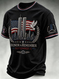 Men's "Never Forget 9/11" Short-Sleeve T-Shirt