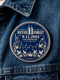 Unisex 9/11 25th Anniversary We Will Never Forget Brooch