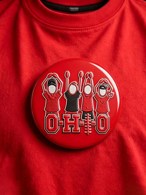 Football Fan Badge