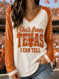 Women's American football Long Sleeve T-shirt