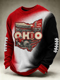 Men'S Rugby Printed Waffle T-Shirt