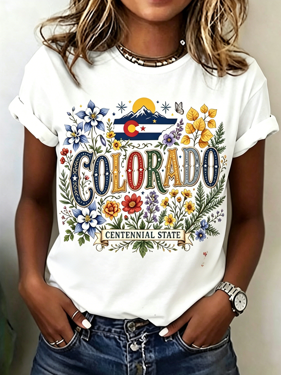 Women's Colorado Strong Casual T-Shirt