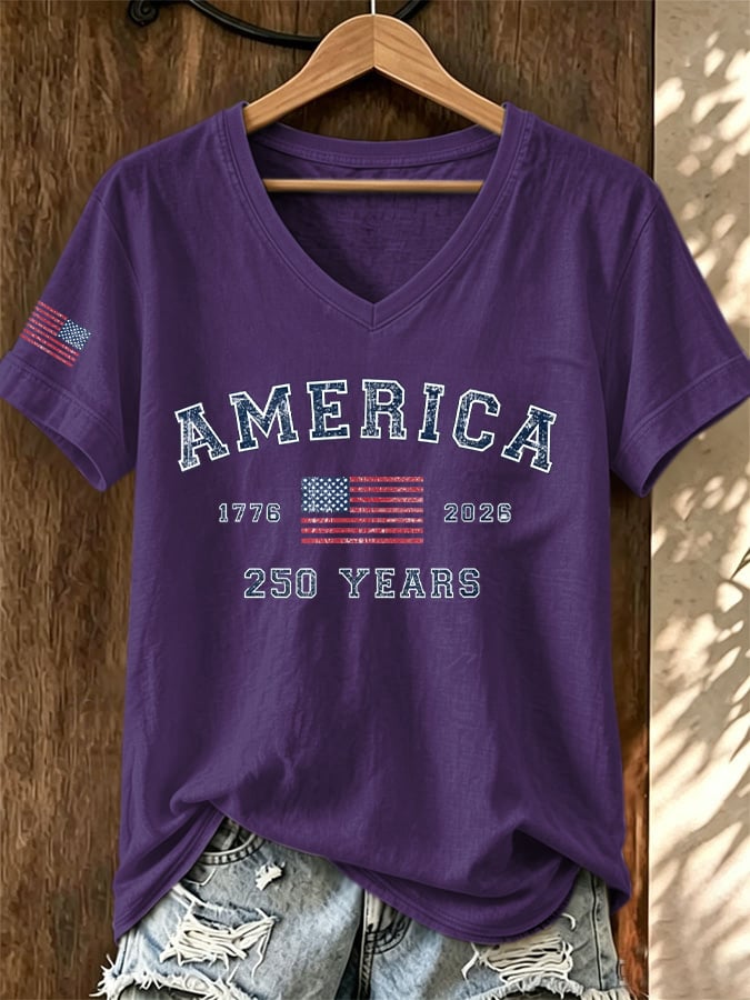 Women's Casual Print Short-Sleeve T-Shirt