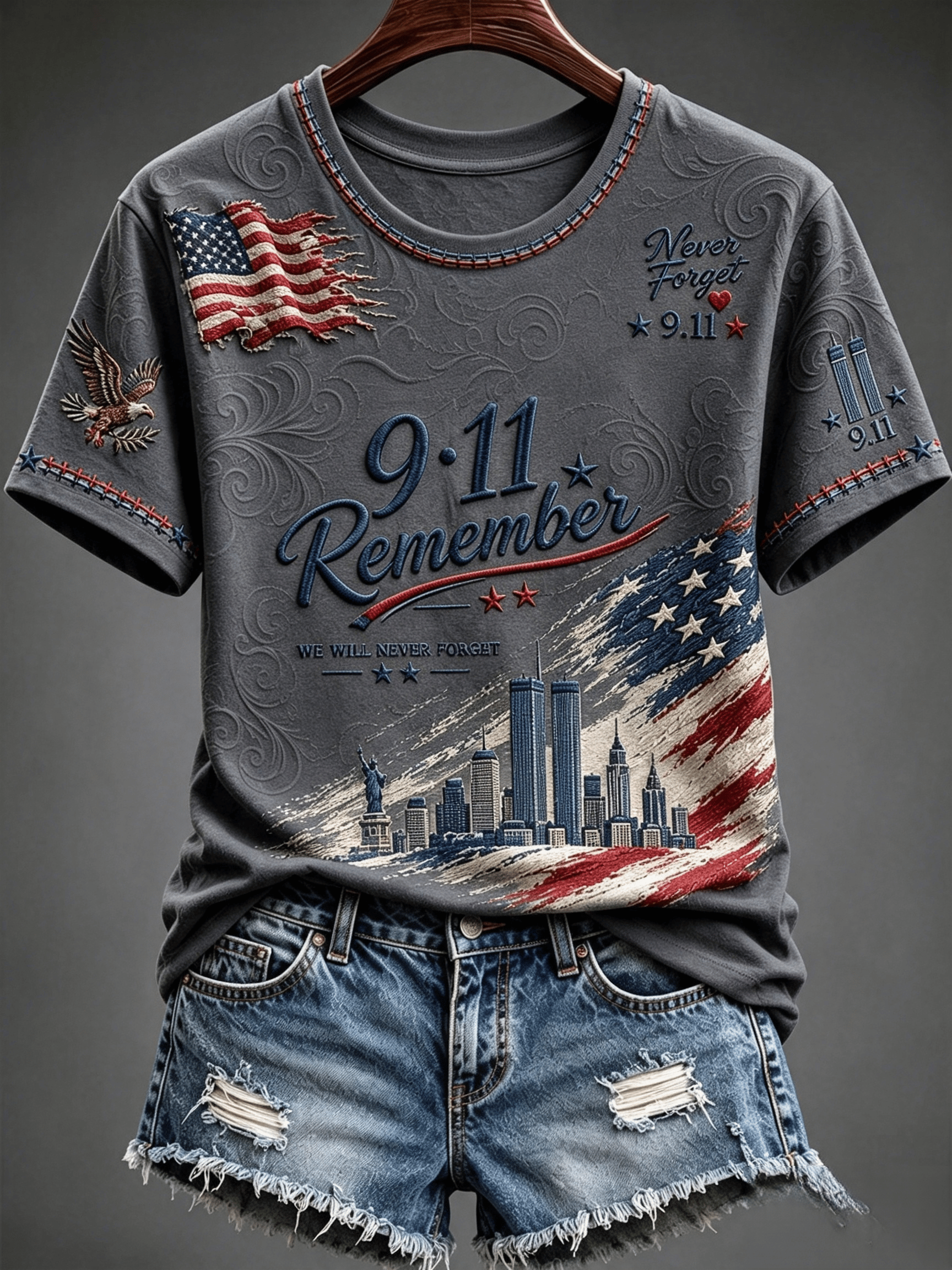 Women's 911 Memorial Graphic Top