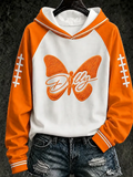 Women'S Football Commemorative Printed Casual Hoodie