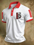 Men'S Rugby Collar Polo T-Shirt