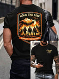 Men's Forest Fire Print T-Shirt
