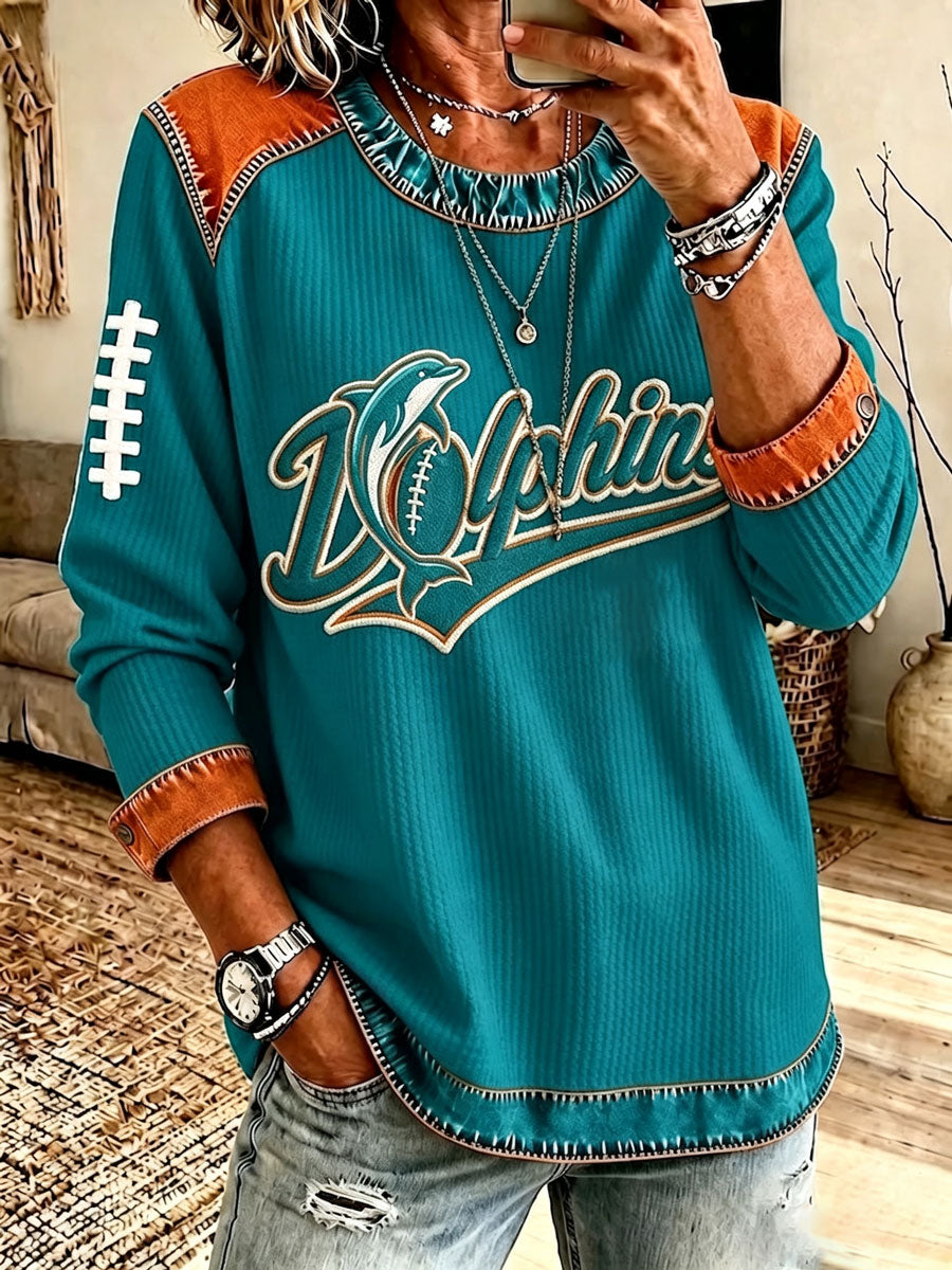 Women's Football Fan Casual Top