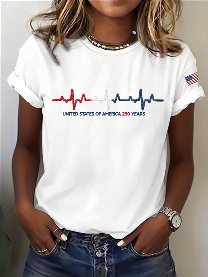 Women's Print Casual T-shirt