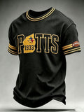 Men'S Football Fan Waffle T-Shirt