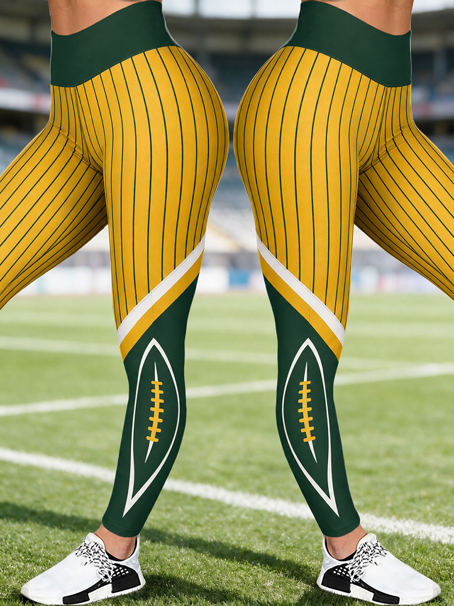 Women's American football Printed Leggings
