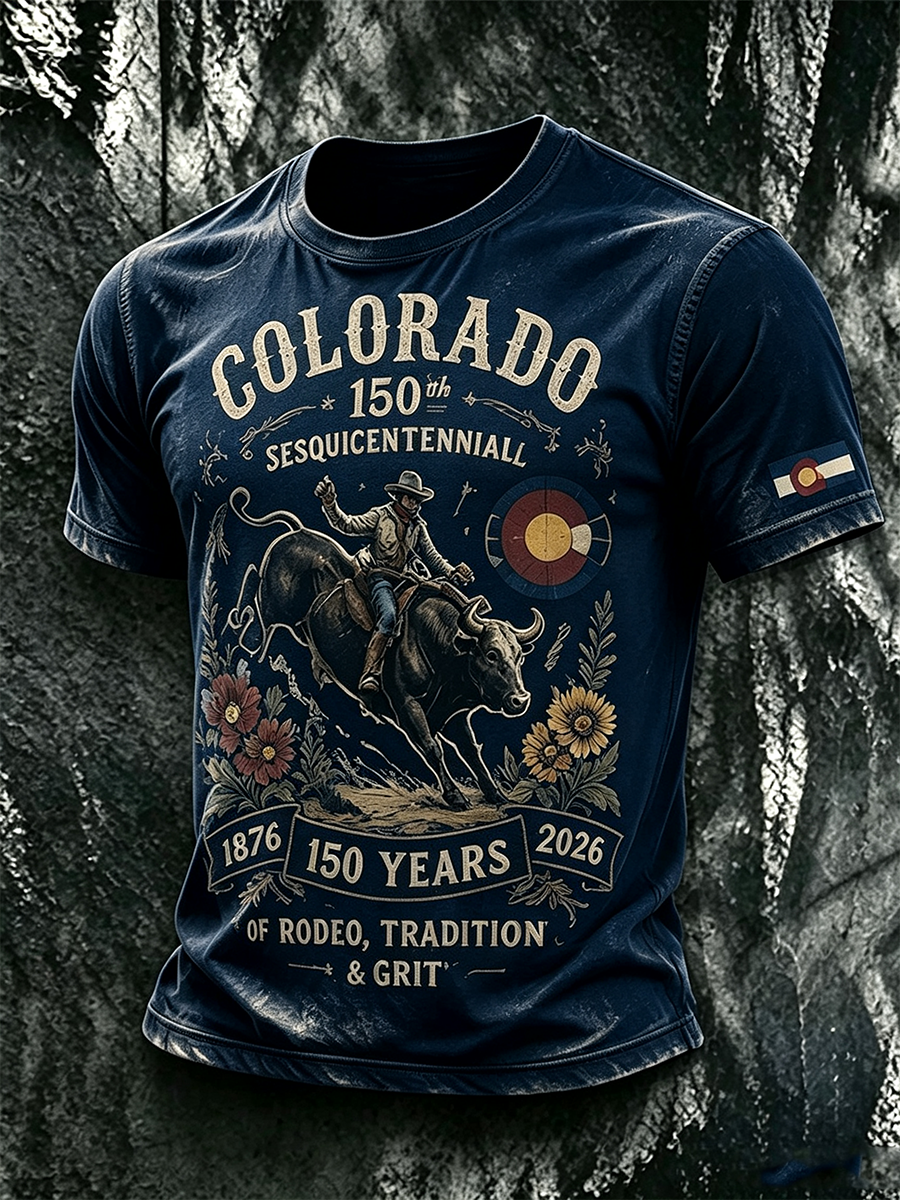 Men'S Colorado Printed T-Shirt