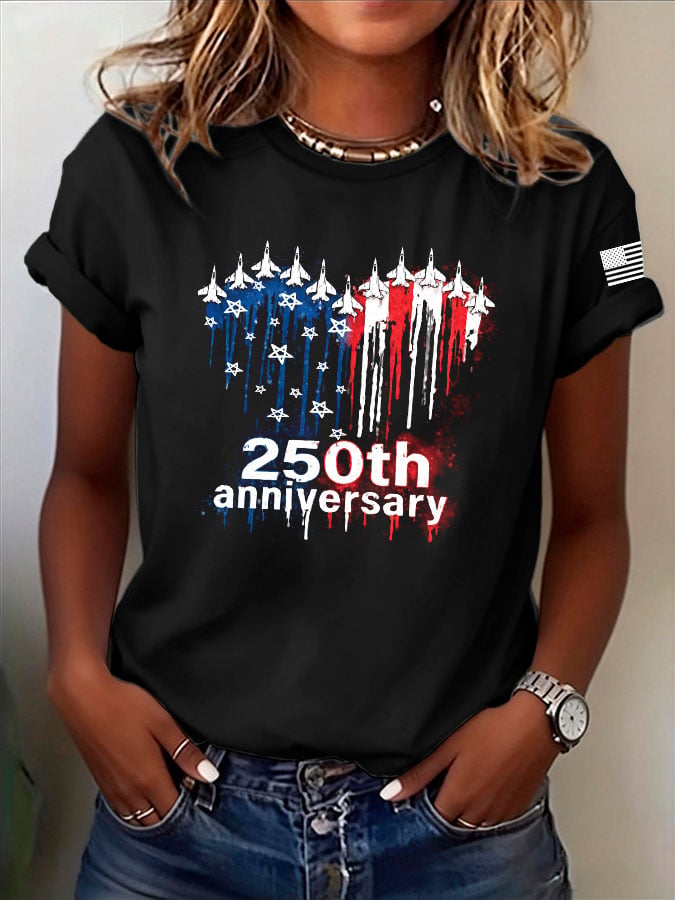 Women's 250th Anniversary Printed T-Shirt