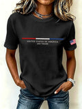 Women's United States 250TH Anniversary Print Waffle T-shirt
