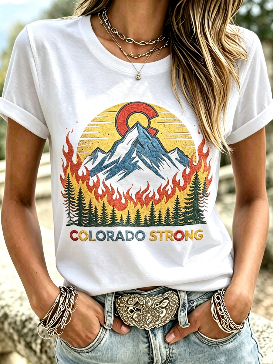 Women's Colorado Strong Casual T-Shirt
