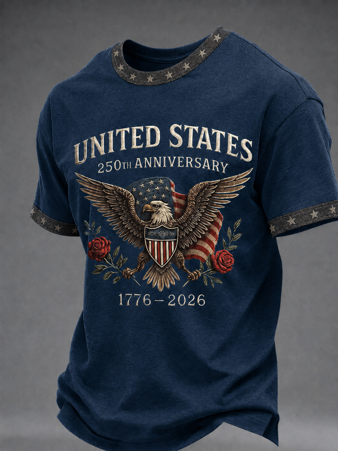 Men's USA Print T-Shirt