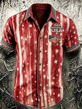 Men'S 250Th Anniversary National Print  Shirt