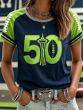 Women's Football Short-Sleeve T-Shirt