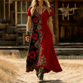 Women's Memorial Day Art Print Casual Dress