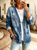 Women'S Fan Enthusiast Casual Cardigan