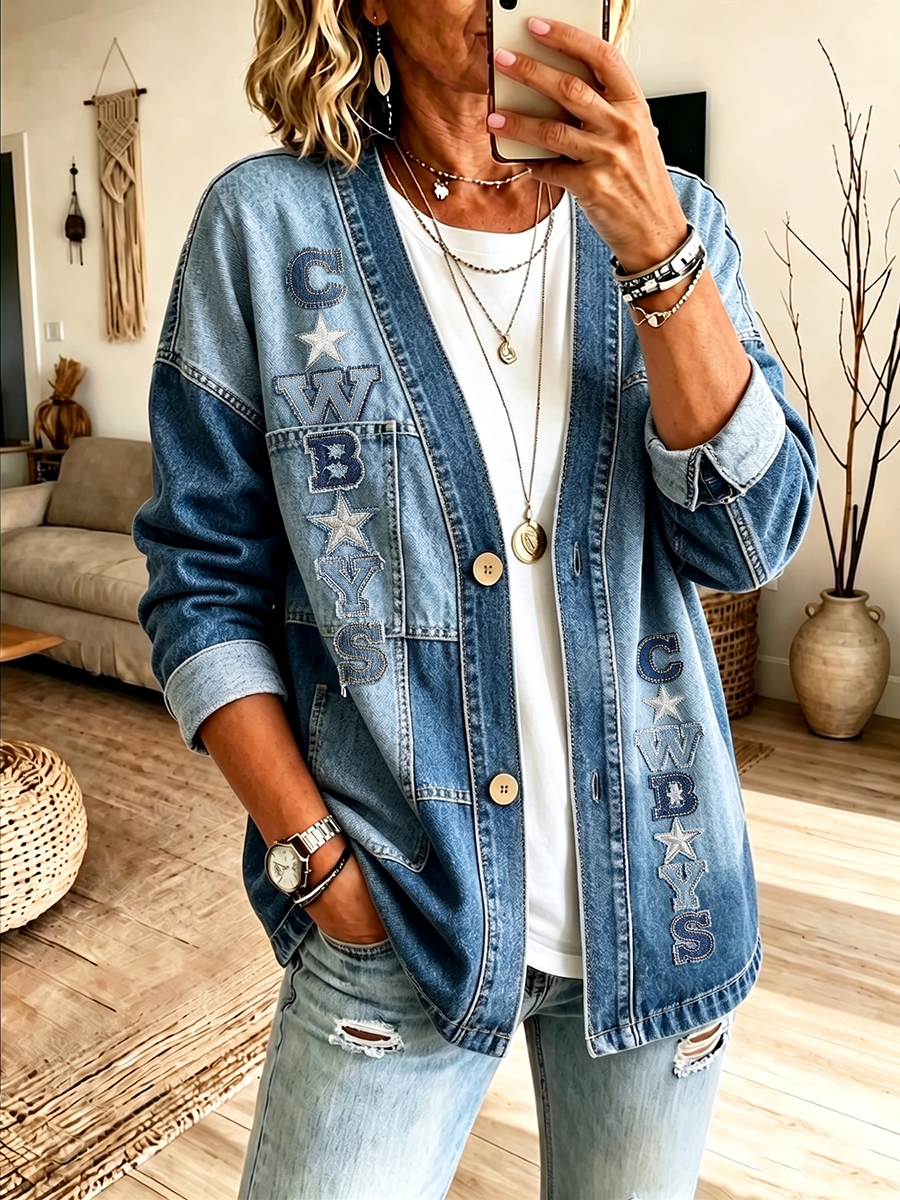 Women'S Fan Enthusiast Casual Cardigan