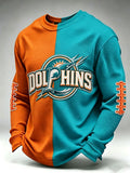 Men'S Retro Football Waffle T-Shirt