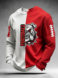 Men'S Team Fan Rugby Printed Waffle T-Shirt
