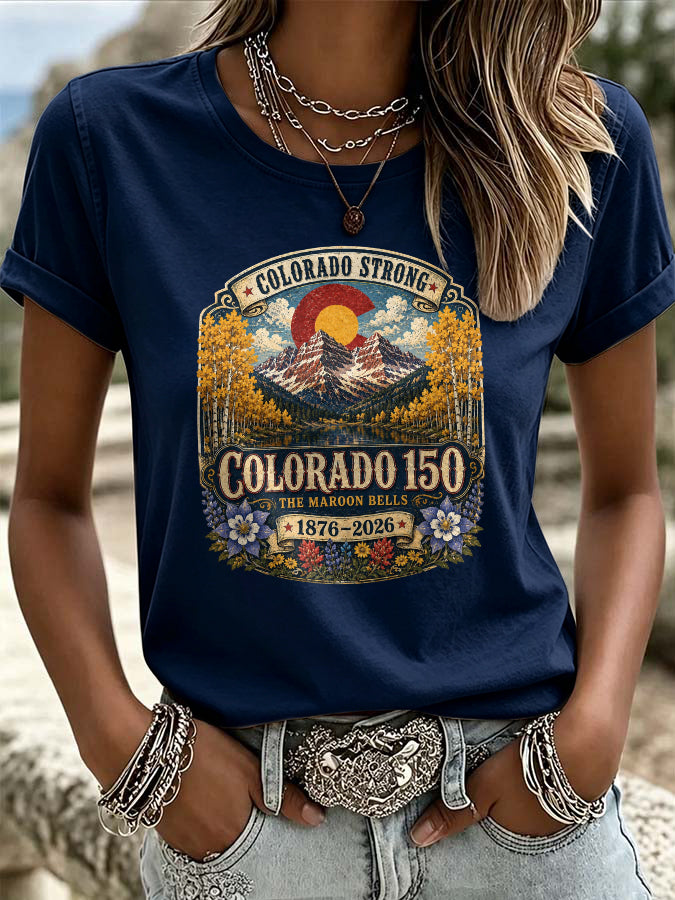 Women's Casual Colorado T-shirt