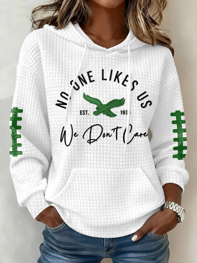 Women's Football Print Sweatshirt