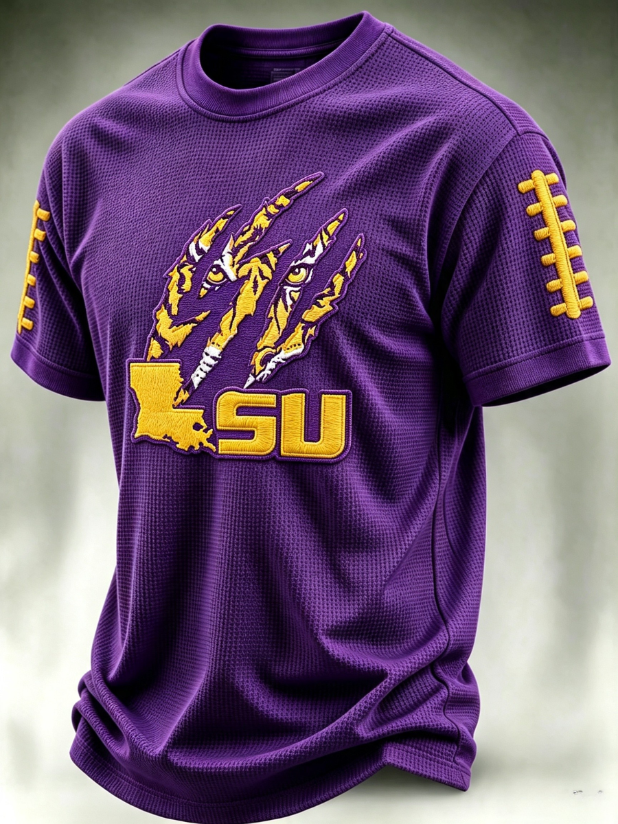 Men's Football Fan Waffle T-Shirt