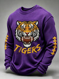 Men's Football Printed Waffle T-Shirt