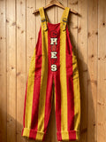 Women's Football Print Overalls