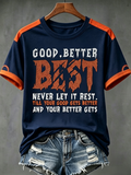 Women's Football Printed Short Sleeved T-Shirt