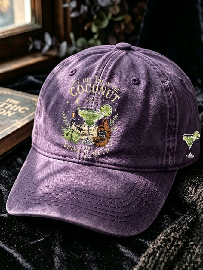 Unisex Midnight Margaritas Printed Hat