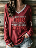 Women's American football Long Sleeve T-shirt