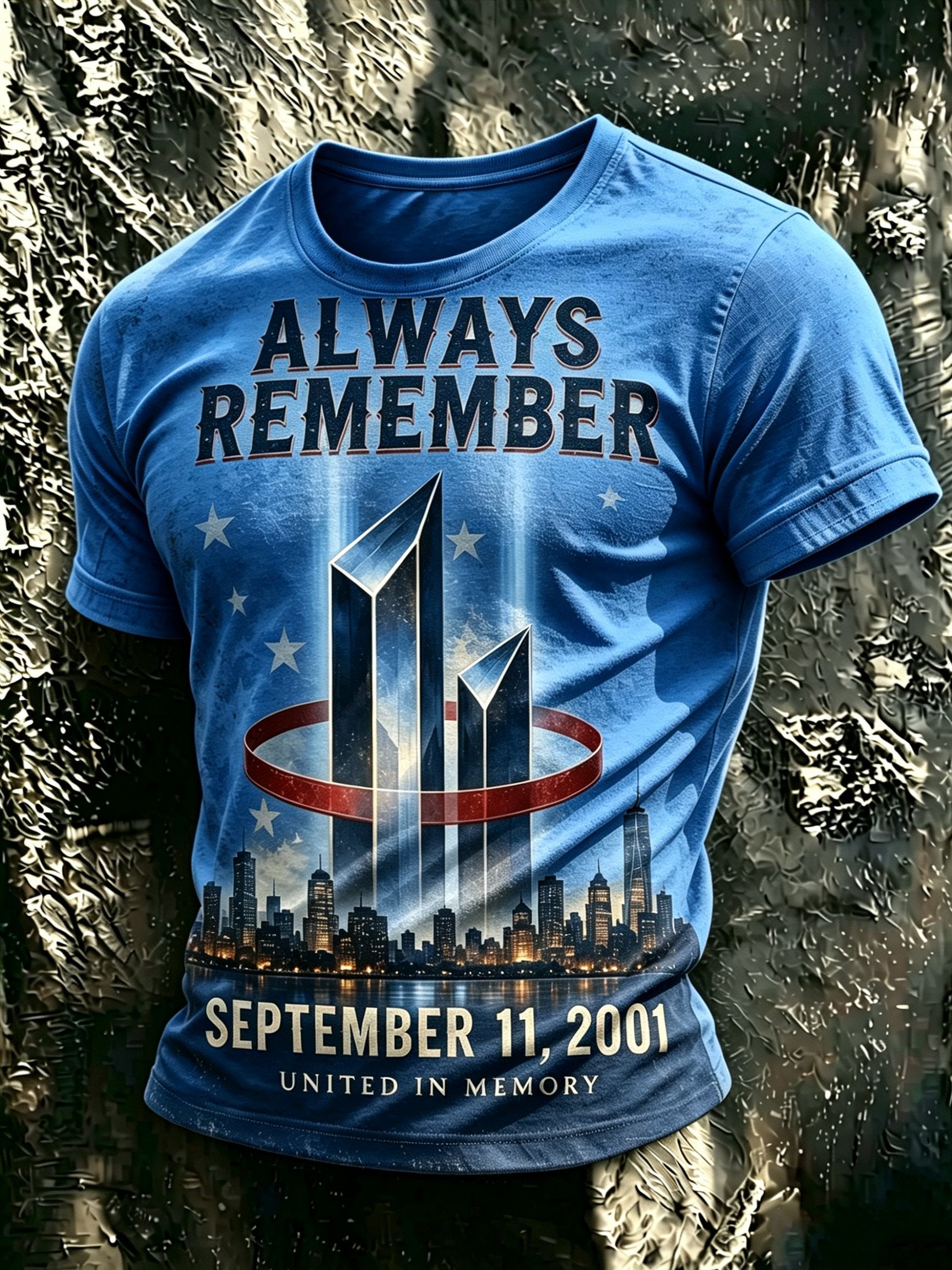 Men's 9/11 Memorial Graphic Top