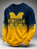 Men'S Football Enthusiast Sports Waffle Top