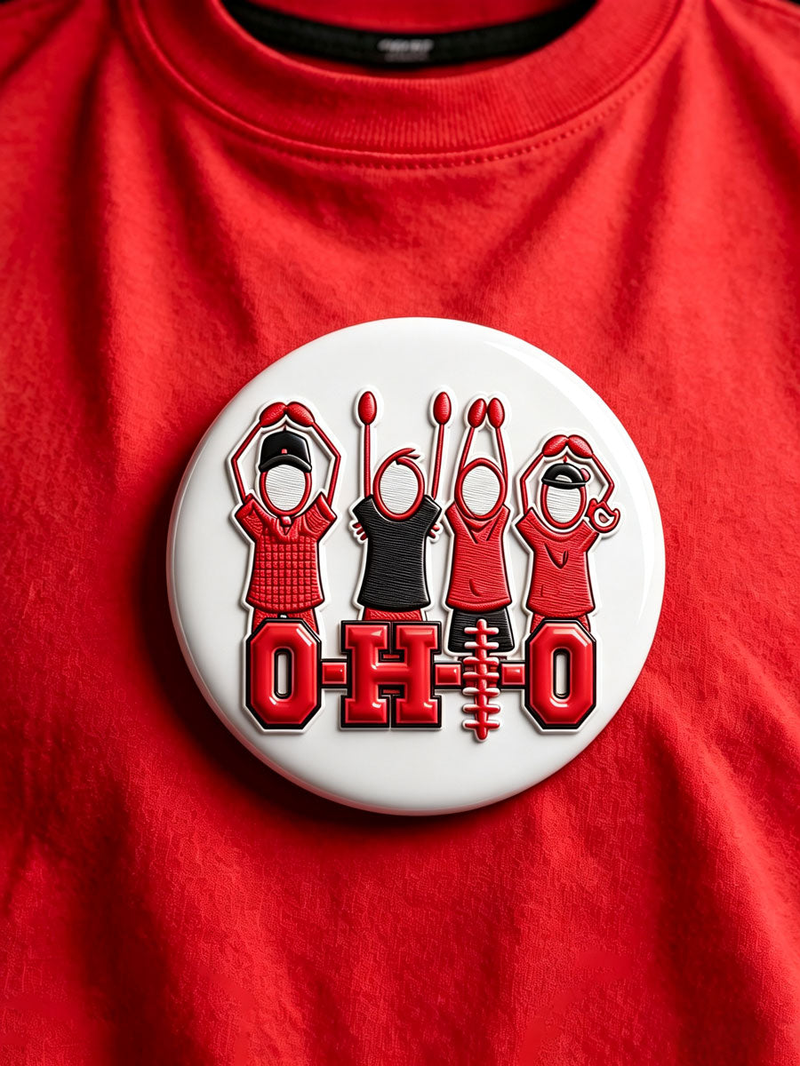 Football Fan Badge