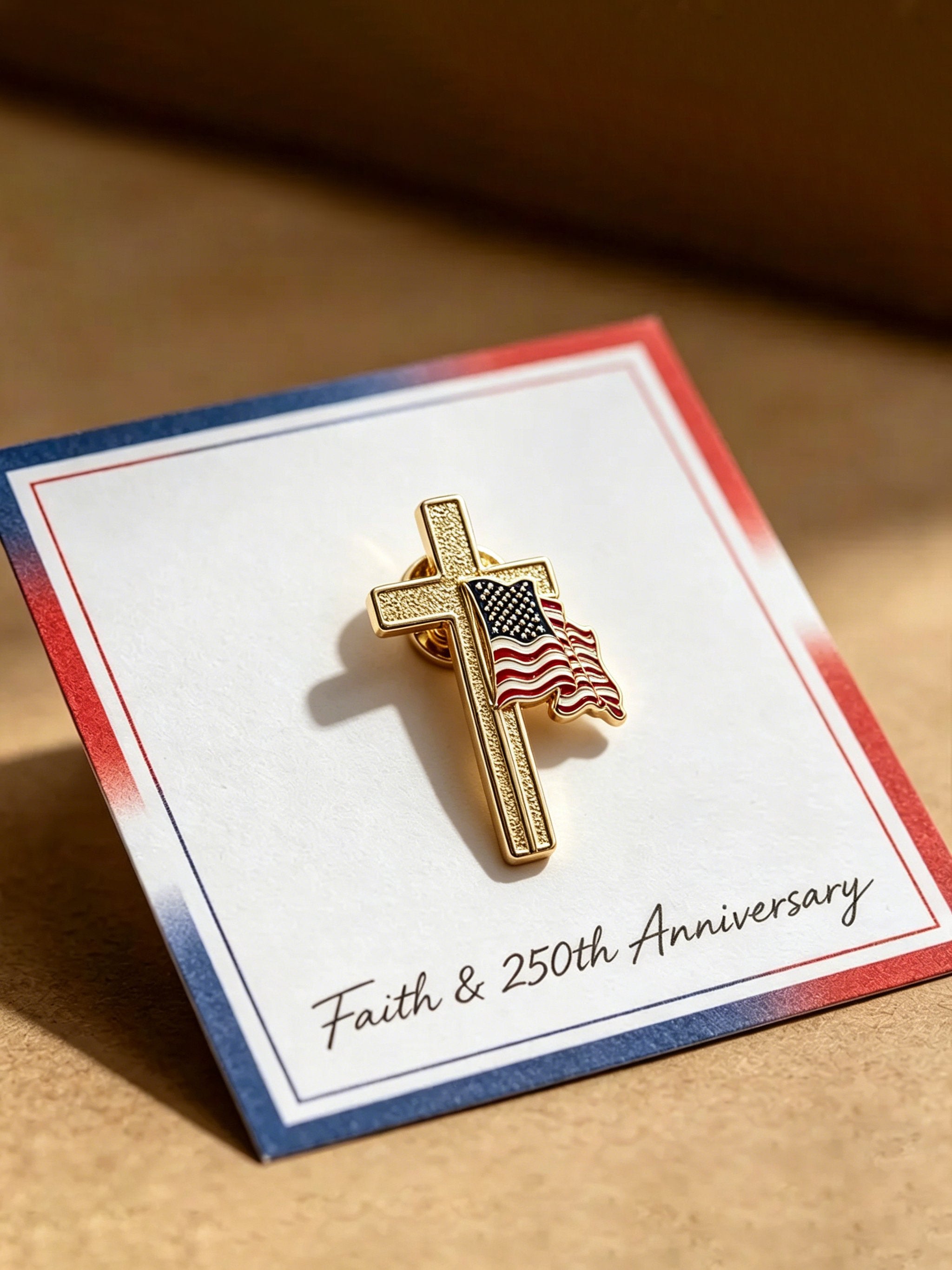U.S. 250th Anniversary Commemorative Honor Pin