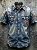 Men'S 250Th Anniversary National Print  Shirt