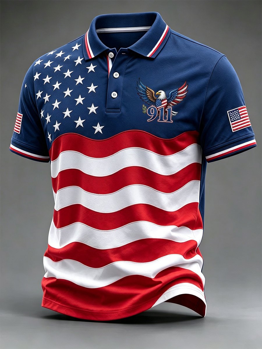 Men's 911 Memorial Short-Sleeve Polo Shirt