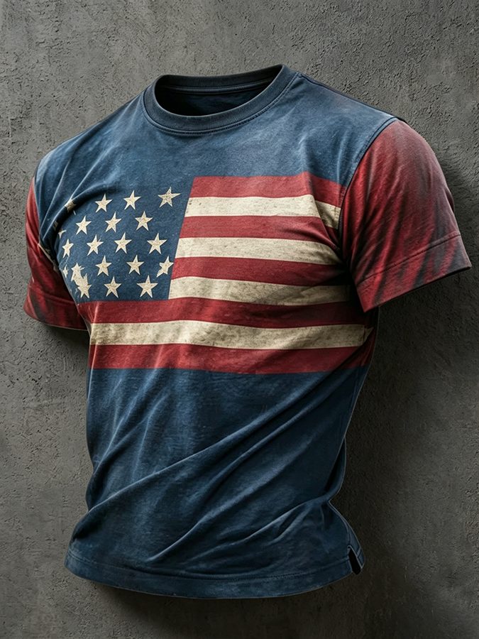 Men's USA Print T-Shirt