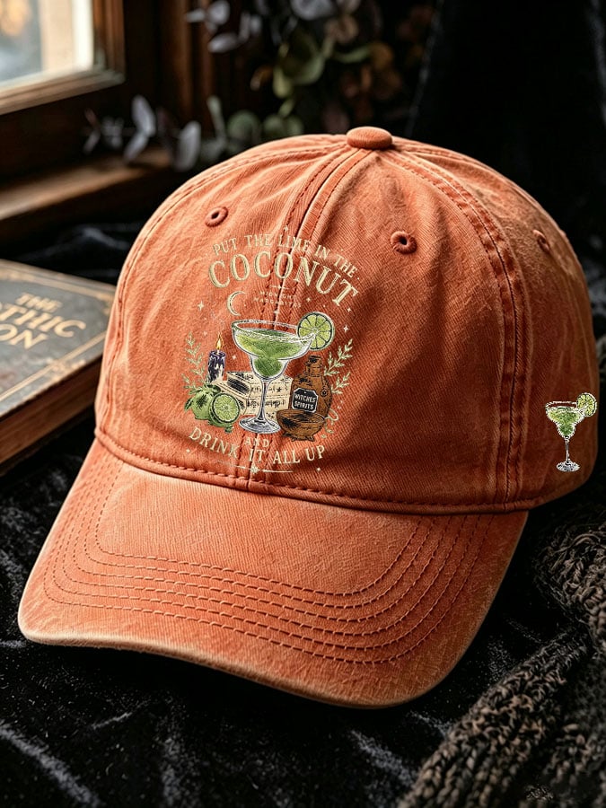Unisex Midnight Margaritas Printed Hat