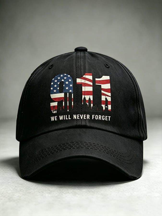 Unisex USA 911 Print Hat