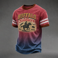 Men's Buffalo Soldier Summer Crew Neck T-Shirt