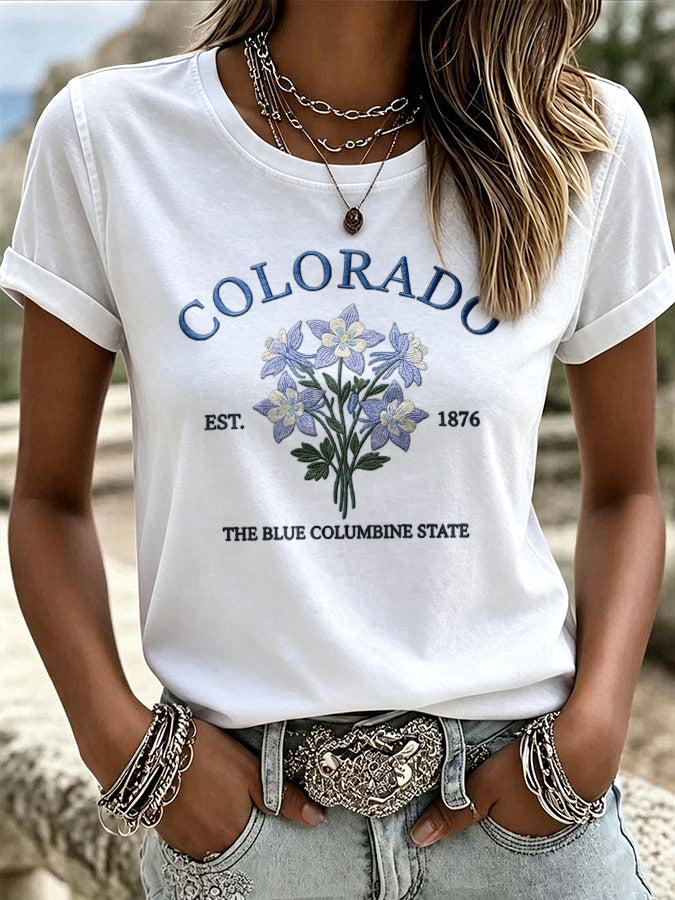 Women's Casual Colorado T-shirt