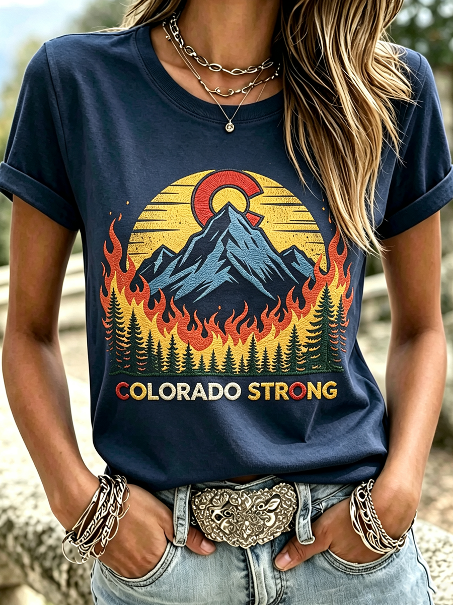 Women's Colorado Strong Casual T-Shirt